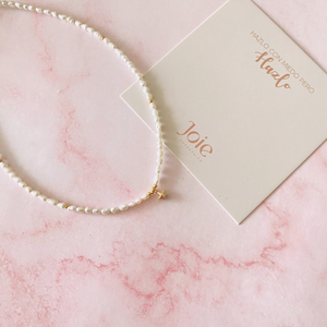 Collar Brilla blanco