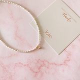 Collar Brilla blanco