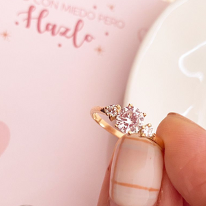 Anillo Demostración de amor - Blanco