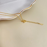 Collar Corazón Calado