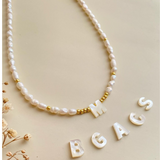 Collar Letra Nacar