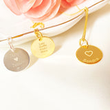 Collar Personalizado Placa Redonda