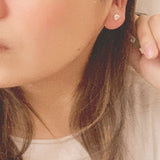 Aretes Corazón Bombita